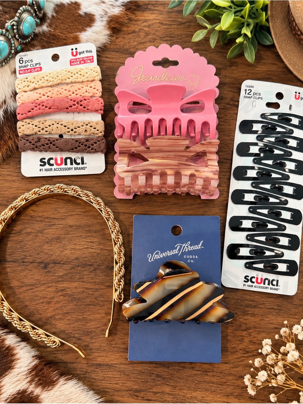 β¨ NEW WITH TAGS Hair Accessories Set β $40 Retail Value! β¨